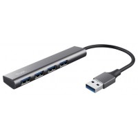 HUB HALYX ALUMINIUM USB-A 3.2 Gen 1 CON 4 PUERTOS USB-A TRUST