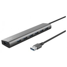 HUB HALYX ALUMINIUM USB-A 3.2 Gen 1 CON 7 PUERTOS USB-A TRUST