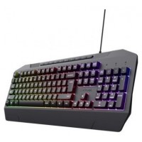 TECLADO TRUST GAMING GXT 836 EVOCX ILUMINACION LED ANTI-GHOSTING 12 TECLAS MULTI USB 249·