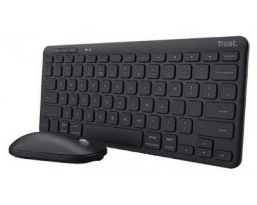 KIT TECLADO + RATON LYRA WIRELESS RECARGABLE TRUST