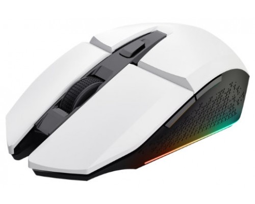 RATON GAMING WIRELESS GXT110 FELOX BLANCO RGB TRUST