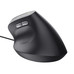 RATON OPTICO ERGONOMICO VERTICAL BAYO II NEGRO TRUST