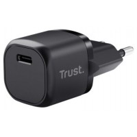 CARGADOR PARED/VIAJE ULTRARREDUCIDO USB-C PD 20W MAXO NEGRO TRUST