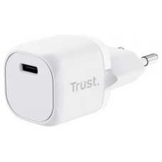 CARGADOR PARED/VIAJE ULTRARREDUCIDO USB-C PD 20W MAXO BLANCO TRUST