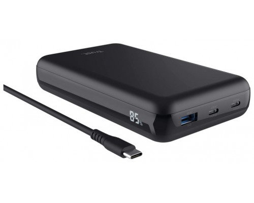 BATERIA EXTERNA DE 100W PARA PORTATIL/MACBOOK USB-C NEGRO TRUST