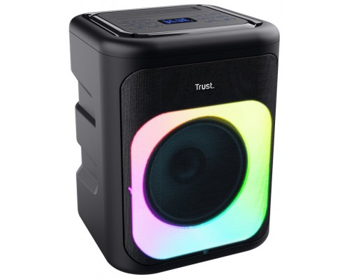 ALTAVOZ INALAMBRICO AZURA NEGRO RGB TRUST