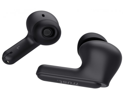 AURICULAR DE BOTON WIRELESS YAVI ENC NEGRO TRUST