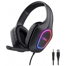 AURICULAR GAMING GXT416 ZIROX RGB NEGRO TRUST