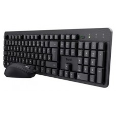 KIT TECLADO + RATON WIRELESS SILENCIOSO TKM-360 TRUST