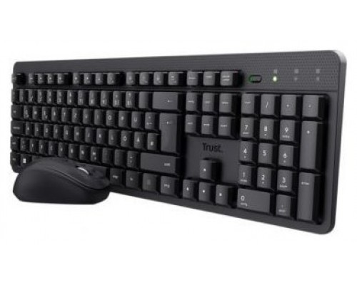 KIT TECLADO + RATON WIRELESS SILENCIOSO TKM-360 TRUST