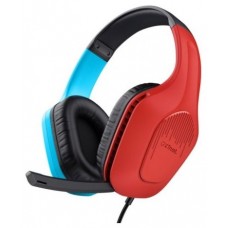 AURICULAR GAMING GXT416S ZIROX ROJO/AZUL TRUST