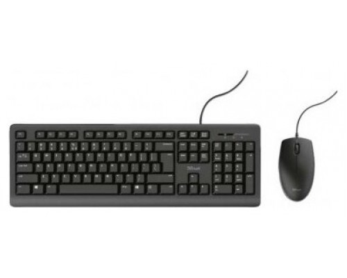 KIT TECLADO + RATON WIRELESS PRIMO NEGRO TRUST