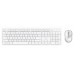 KIT TECLADO + RATON WIRELESS SILENCIOSO ODY II BLANCO TRUST