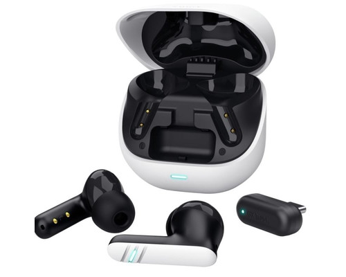AURICULARES GAMING WIRELESS GXT409 OXXIE NEGRO/BLANCO TRUST