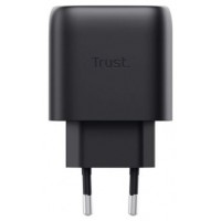 CARGADOR PARED/VIAJE USB-C 45W MAXO NEGRO TRUST