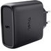 CARGADOR PARED/VIAJE USB-C 65W + CABLE USB-C 2 M MAXO NEGRO TRUST