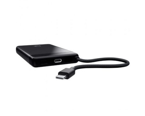 POWER BANK FIERA 10000mAh + CABLE USB-C NEGRO TRUST