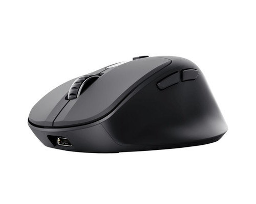 RATON OPTICO WIRELESS RECARGABLE ZEVO NEGRO TRUST-AA8 RATON OPTICO WIRELESS RECARGABLE ZEVO NEGRO TRUST