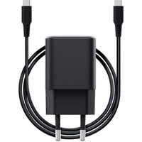 CARGADOR PARED/VIAJE USB-C 65W + CABLE USB-C ULTRARREDUCIDO 2 M MAXO NEGRO TRUST