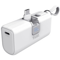 POWER BANK PACTO 5000mAh BLANCO TRUST-13AA POWER BANK PACTO 5000mAh BLANCO TRUST