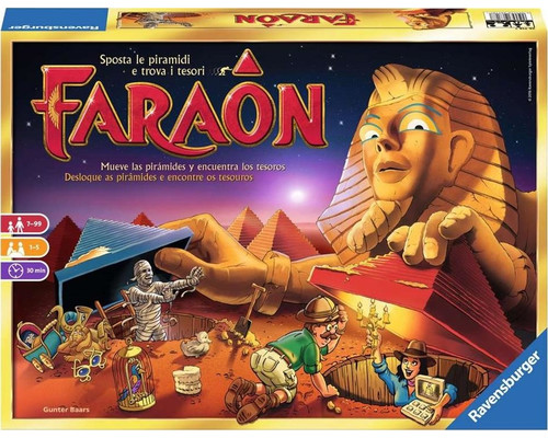 Juego mesa ravensburger faraon-MR6 Juego mesa ravensburger faraon