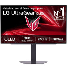 MONITOR LG ULTRAGEAR OLED 27GX704A-B 27" GAMING QHD 240HZ FREESYNC-DI87 MONITOR LG ULTRAGEAR OLED 27GX704A-B 27" GAMING QHD 240HZ FREESYNC