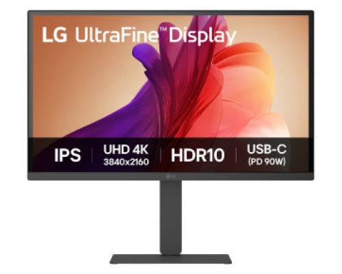 MONITOR PROFESIONAL LG ULTRAFINE 27U730A-B 27" 4K MULTIMEDIA REGULABLE NEGRO