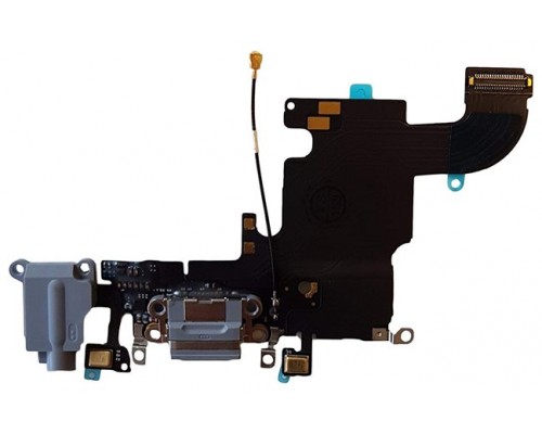 REPUESTO FLEX CONECTOR DE CARGA SPACE GREY IPHONE 6S