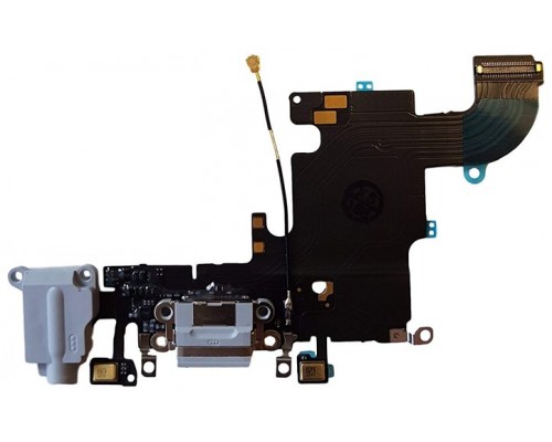 REPUESTO FLEX CONECTOR DE CARGA SILVER IPHONE 6S