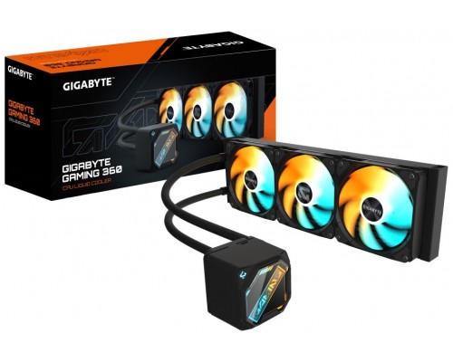 REFRIGERACION LIQUIDA CPU GIGABYTE GAMING 360 ARGB 3x120mm