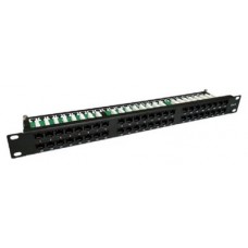 PATCH PANEL 48 PUERTOS 19" UTP KRONE CAT.6