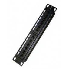 PATCH PANEL 12 PUERTOS 10" UTP CAT 6 MONOLYTH