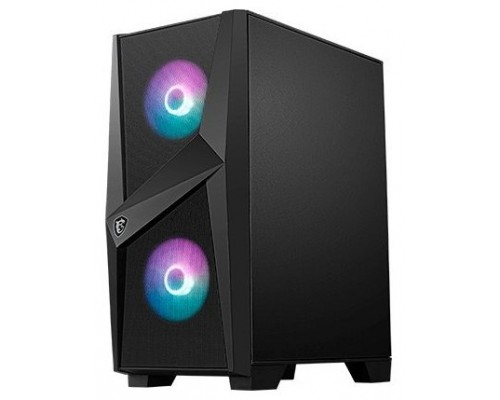 CAJA GAMING MSI MAG FORGE M100R MICRO ATX 2XUSB3.2 ARGB NEGRO