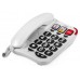 SPC 3295B Telefono CONFORT NUMBERS 2 Blanco