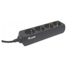 Regleta equip 4 tomas shucko toma-MR1 Regleta equip 4 tomas shucko toma