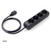 Regleta equip 4 tomas shucko toma-MR1 Regleta equip 4 tomas shucko toma