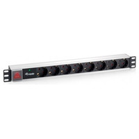 Regleta alimentacion equip rack 19 pulgadas 1u-4MR Regleta alimentacion equip rack 19 pulgadas 1u