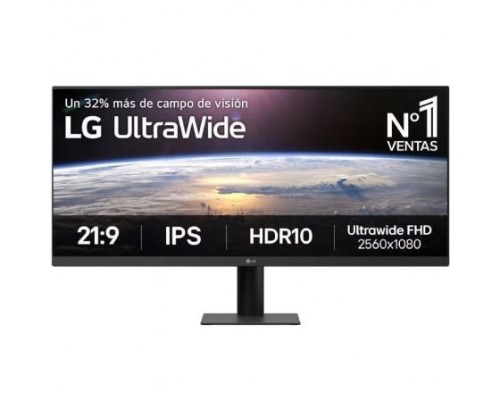 LG 34U511A-B  Monitor 34" WFHD 1ms LED IPS Negro