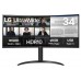 MONITOR LG 34" 34WR55QK-B HMDI X2  DO USB-C CURVO