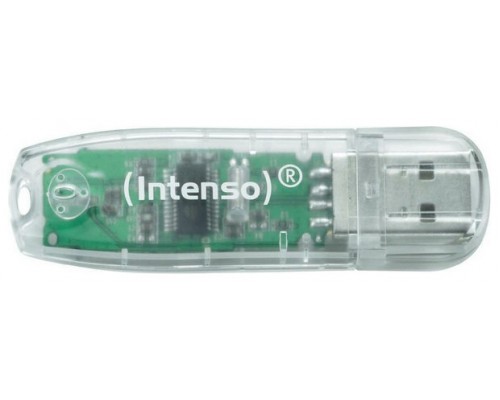 Intenso 3502480 Lápiz USB 2.0 Rainbow 32GB Transp