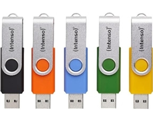 Intenso Office Line Multipack Pen USB 3.2 16GB 5u-IA4 Intenso Office Line Multipack Pen USB 3.2 16GB 5u