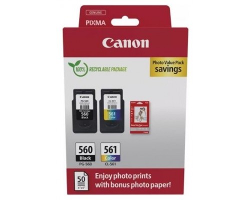 Canon Cartucho Multipack PG-560 /CLI-561+ papel Fo