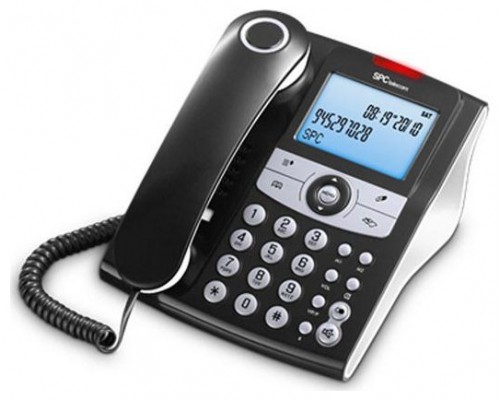 SPC 3804N Telefono ELEGANCE ID 70M ML ID LCD Negro