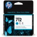 HP Cartucho 712 Cian