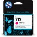 HP Cartucho 712 Magenta