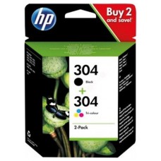 CARTUCHO TINTA HP 304 PACK NEGRO+COLOR