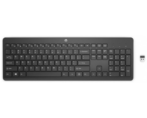 TECLADO WIRELESS 230 NEGRO HP