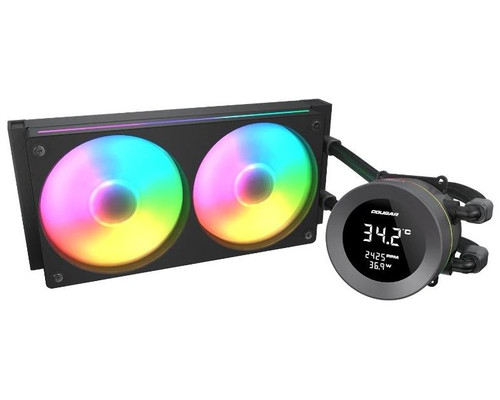 Cougar Ref. Liquid.Poseidon Vistek ARGB 240 Black-IA14 Cougar Ref. Liquid.Poseidon Vistek ARGB 240 Black