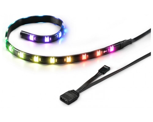 TIRA RGB LED SHARKOON SHARK BLADES 360MMX10MMX3MM 18 LEDS LONGITUD CABLE 60CM