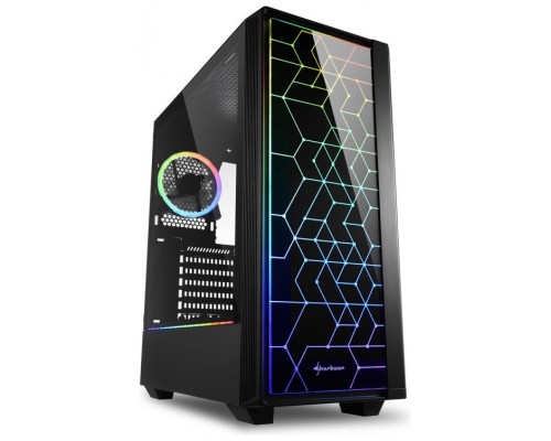 CAJA SHARKOON RGB LIT 100 ATX NEGRO